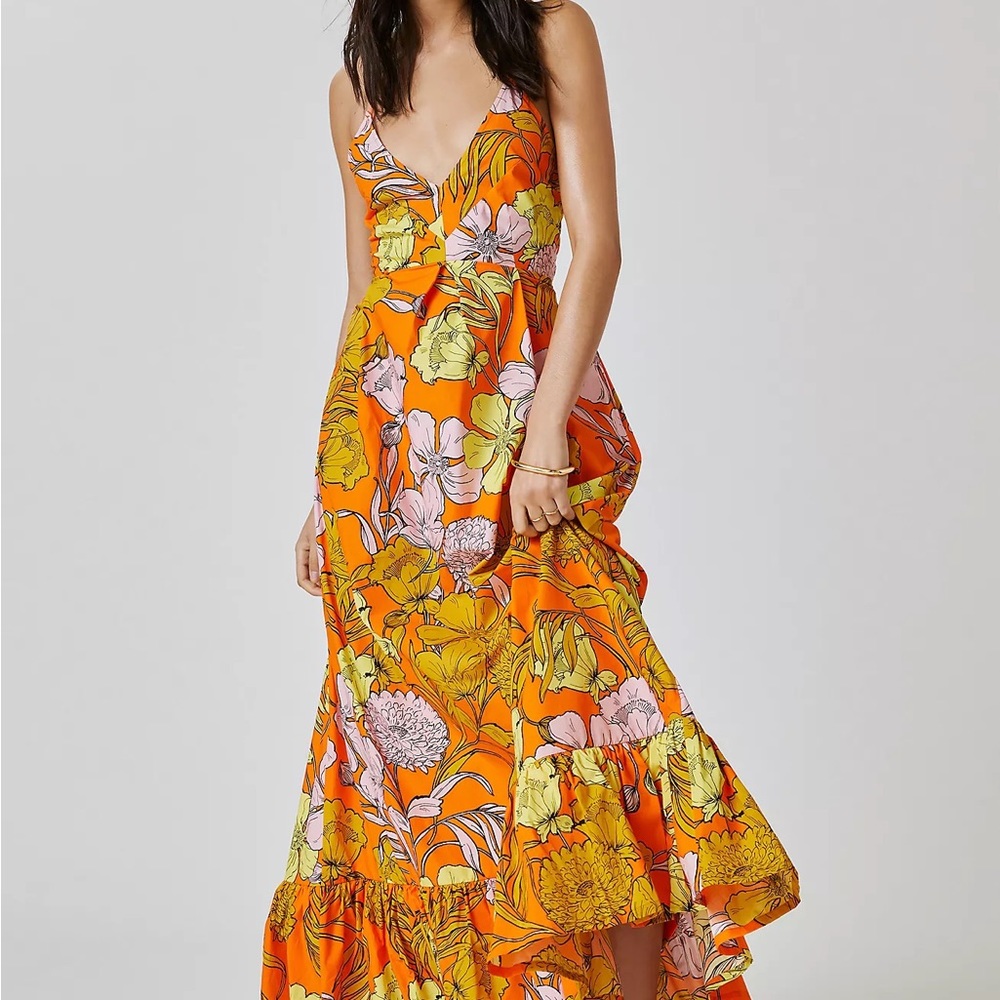 Anthropologie Plenty by Tracy Reese Floral Maxi Dress - Picture 11 of 16